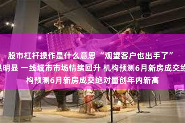 股市杠杆操作是什么意思 “观望客户也出手了” 5月多地楼市升温明显 一线城市市场情绪回升 机构预测6月新房成交绝对量创年内新高